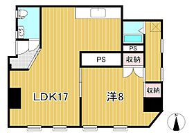 グリーン大みか 201 ｜ 茨城県日立市大みか町３丁目（賃貸マンション1LDK・2階・55.86㎡） その2