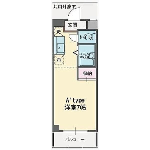 メゾン平成 101｜静岡県沼津市吉田町(賃貸マンション1R・1階・21.75㎡)の写真 その2