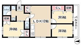 本山マンション  ｜ 愛知県名古屋市千種区本山町2丁目68（賃貸マンション3LDK・3階・76.00㎡） その2