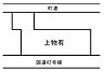 区画図：2面道路