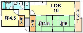 兵庫県神戸市垂水区名谷町（賃貸マンション3LDK・4階・62.08㎡） その2