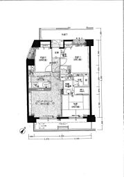 ヴィンテージ中目黒 3LDKの間取図画像