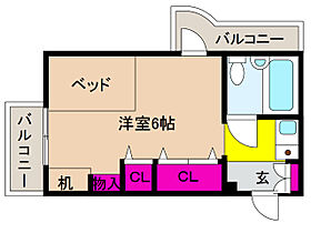 la fee blanche岡本(ラフェブランシュ岡本)  ｜ 兵庫県神戸市東灘区森北町４丁目（賃貸マンション1K・2階・21.83㎡） その2