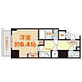 レジュールアッシュ梅田アクシア6階6.5万円