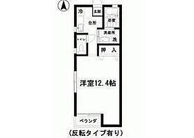 パロスさとがおか 108 ｜ 福島県いわき市郷ケ丘1丁目38-9（賃貸アパート1K・1階・37.04㎡） その2