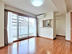 プラッツ木町 401（家具家電付き） 4階1LDKのリビング/ダイニング