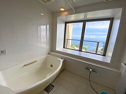 [その他] 【浴室】海と緑の豊かな眺望を楽しめるビューバス。浴室暖房換気乾燥機を標準装備。