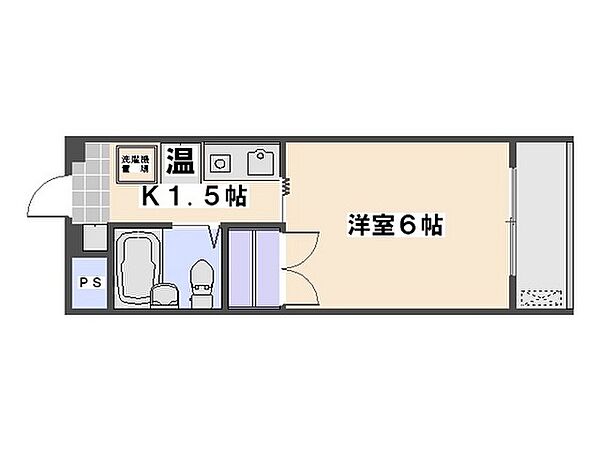 サンライズ五日市中央五丁目ビル ｜広島県広島市佐伯区五日市中央5丁目(賃貸マンション1K・3階・17.00㎡)の写真 その2