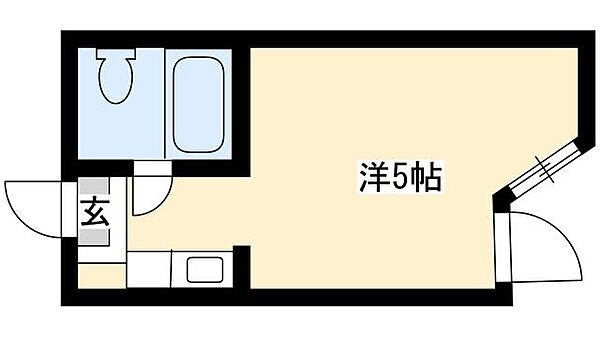 プレスイン六番町 ｜愛知県名古屋市熱田区西野町2丁目(賃貸マンション1R・2階・16.34㎡)の写真 その2