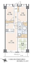 間取図画像 3LDK