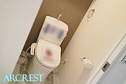 [トイレ] 温水洗浄便座付きのトイレ