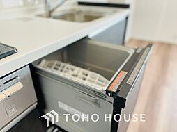 [キッチン] 食洗器：風合いが気分を上げてくれます。