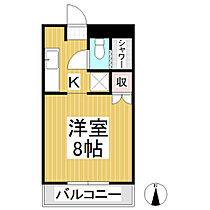 ハイツナリタ  ｜ 長野県長野市大字東和田（賃貸マンション1K・2階・23.18㎡） その2