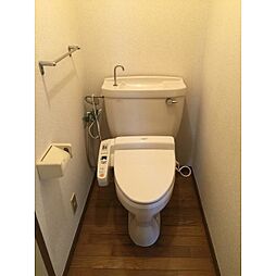 [トイレ] トイレは快適な温水洗浄便座付き◎