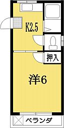 間取図画像 ワンルーム
