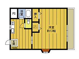 ハイムオーツ 301 ｜ 大分県大分市大津町１丁目（賃貸アパート1K・3階・25.00㎡） その2