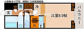 ホワイトハイムKAGAMIISHI 206 ｜ 京都府京都市北区衣笠開キ町（賃貸マンション1R・2階・27.06㎡） その2