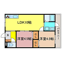 滋賀県大津市別保１丁目（賃貸マンション2LDK・3階・48.00㎡） その2