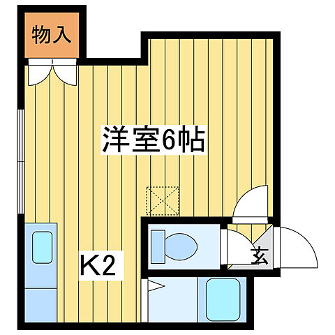 ホームズ】でお部屋探し！アークコート元町 3階/-[1K/賃料1.9万円/15.7