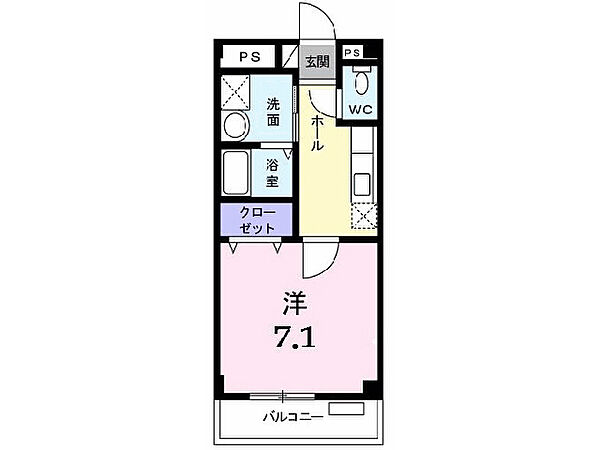 リバーサイド安長 103｜鳥取県鳥取市安長(賃貸アパート1K・1階・26.78㎡)の写真 その2