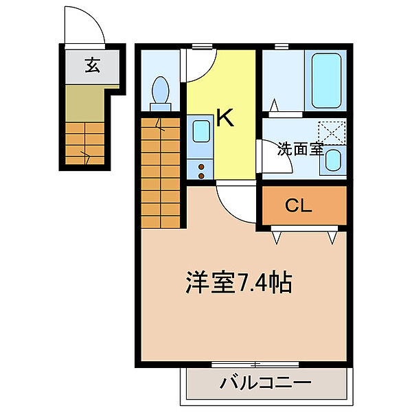 YTSハイツ若松町PART2 202｜大阪府富田林市若松町４丁目(賃貸アパート1K・2階・26.93㎡)の写真 その1