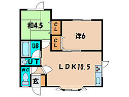 ジェイ・スクエアー 2階/202