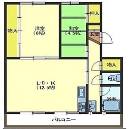 ビレッジハウス金堀1号棟 4階