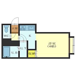 クラージュ人見 1階