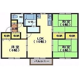 ラ・ネージュ函館C 2階