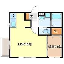 三重県四日市市富田一色町（賃貸アパート1LDK・1階・30.04㎡） その2