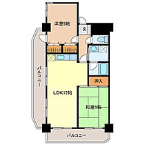 グランドパレス 501 ｜ 栃木県足利市八幡町３丁目（賃貸マンション2LDK・5階・53.19㎡） その2