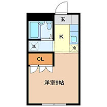 サウスビラ 203 ｜ 栃木県足利市田中町（賃貸アパート1K・2階・26.50㎡） その2