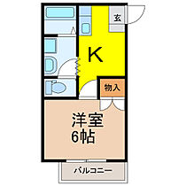 ホワイトハウス  ｜ 栃木県下都賀郡野木町大字丸林（賃貸アパート1K・1階・26.00㎡） その2