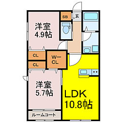 🉐敷金礼金0円！🉐フランシーズＢ