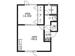 コーポプリンセス 2階/201