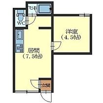 港ハイツ 2F左 ｜ 北海道函館市港町３丁目5-22（賃貸アパート1DK・2階・21.48㎡） その2