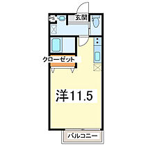 千葉県勝浦市関谷（賃貸アパート1R・1階・26.00㎡） その2