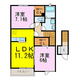 レフィナード 2階