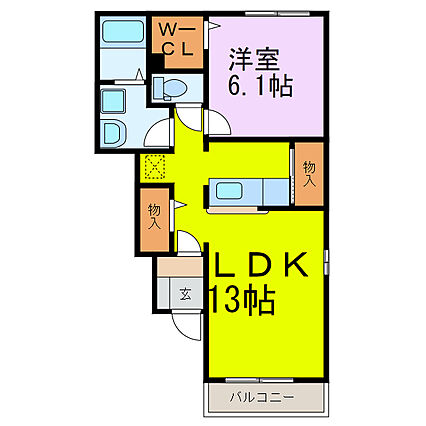フェリオカーサ_間取り_0