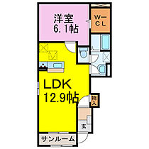 パルテール  ｜ 埼玉県加須市土手２丁目（賃貸アパート1LDK・1階・50.13㎡） その2