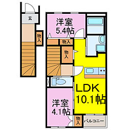 カルマ ルーメ 2階