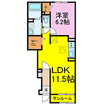 ブライトハウス  ｜ 埼玉県羽生市東２丁目（賃貸アパート1LDK・1階・43.61㎡） その2