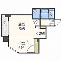 ローザス23  ｜ 北海道札幌市北区北二十三条西８丁目（賃貸マンション1LDK・5階・36.69㎡） その2