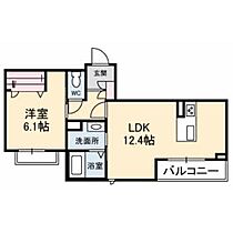 山口県下関市武久町１丁目（賃貸マンション1LDK・1階・45.63㎡） その2