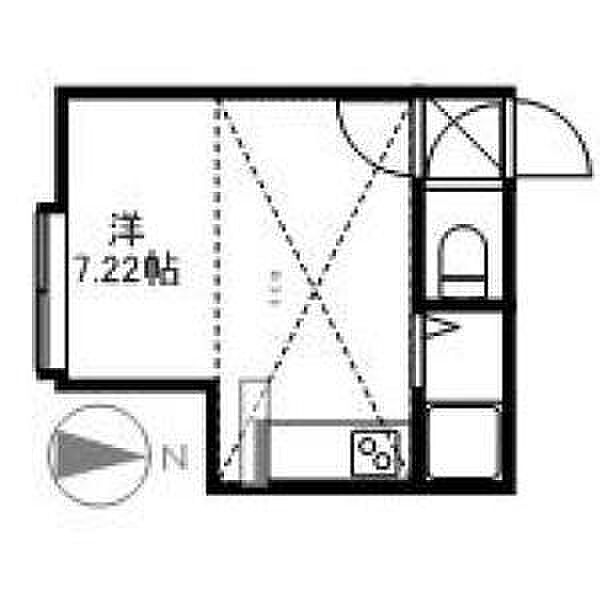 ハイムGITZO 202｜北海道札幌市中央区北十五条西１５丁目(賃貸アパート1R・2階・19.99㎡)の写真 その2