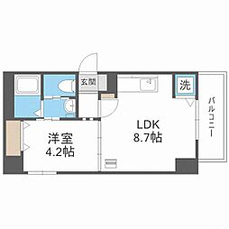 LEE北9条 6階/-