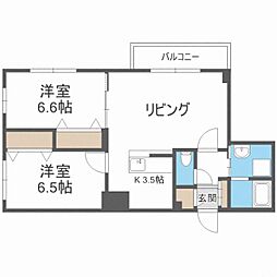 ウィンディ・ウィローズN15 2階