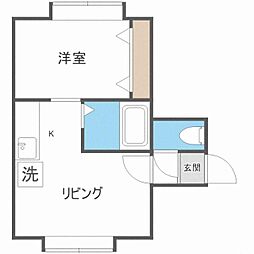 フラットJ北13条 2階