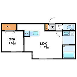 仮)北27西8MS 1階/-