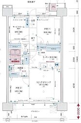 JR福塩線 道上駅 徒歩22分 2SLDKの間取り